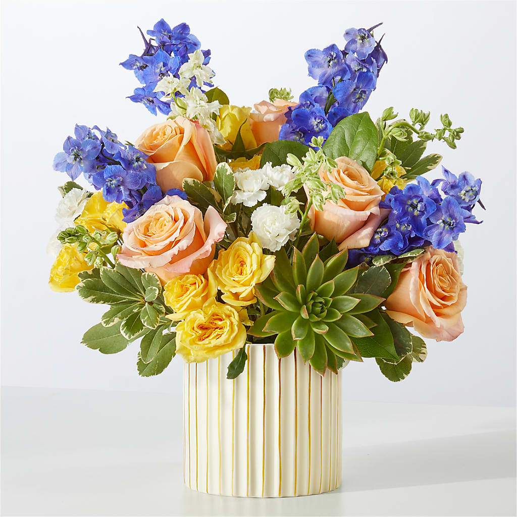 Cobalt Reverie Bouquet – Everbloom Flowers Llc, Aurora OH