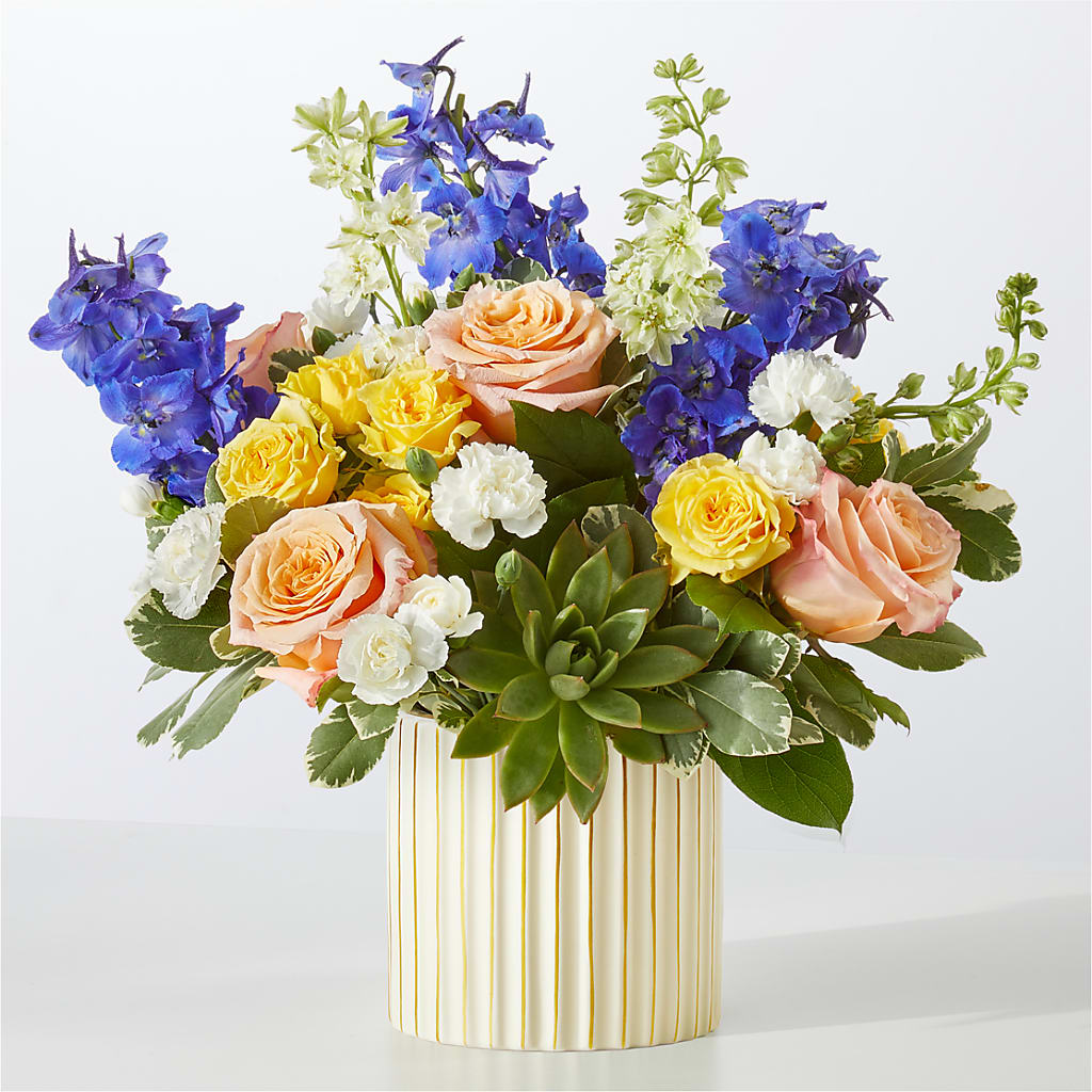 Cobalt Reverie Bouquet – Everbloom Flowers Llc, Aurora OH