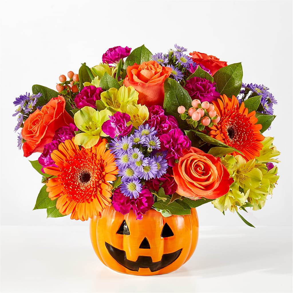 Tricks & Treats Pumpkin – Everbloom Flowers Llc, Aurora OH