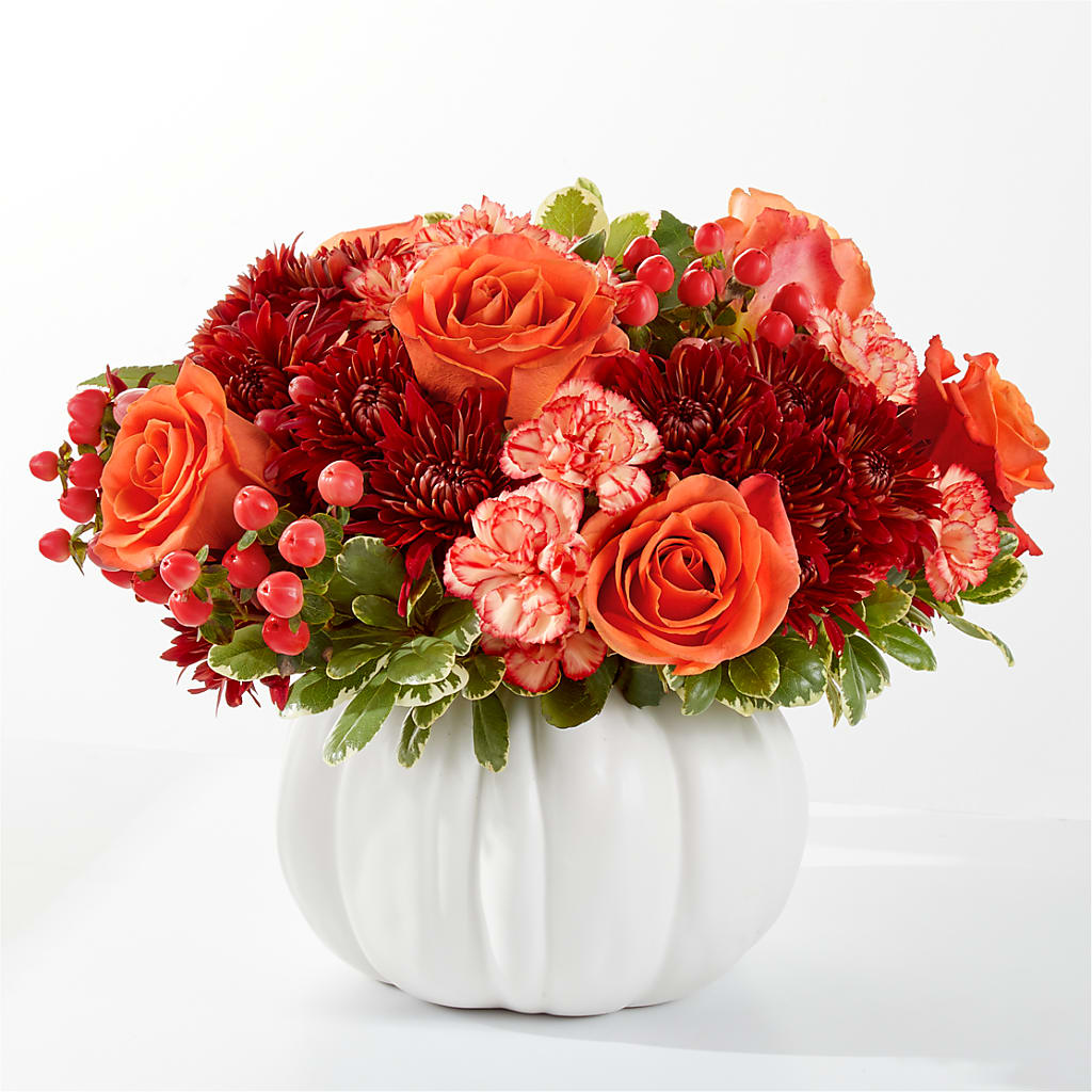 Autumn Air Pumpkin Bouquet – Everbloom Flowers Llc, Aurora OH