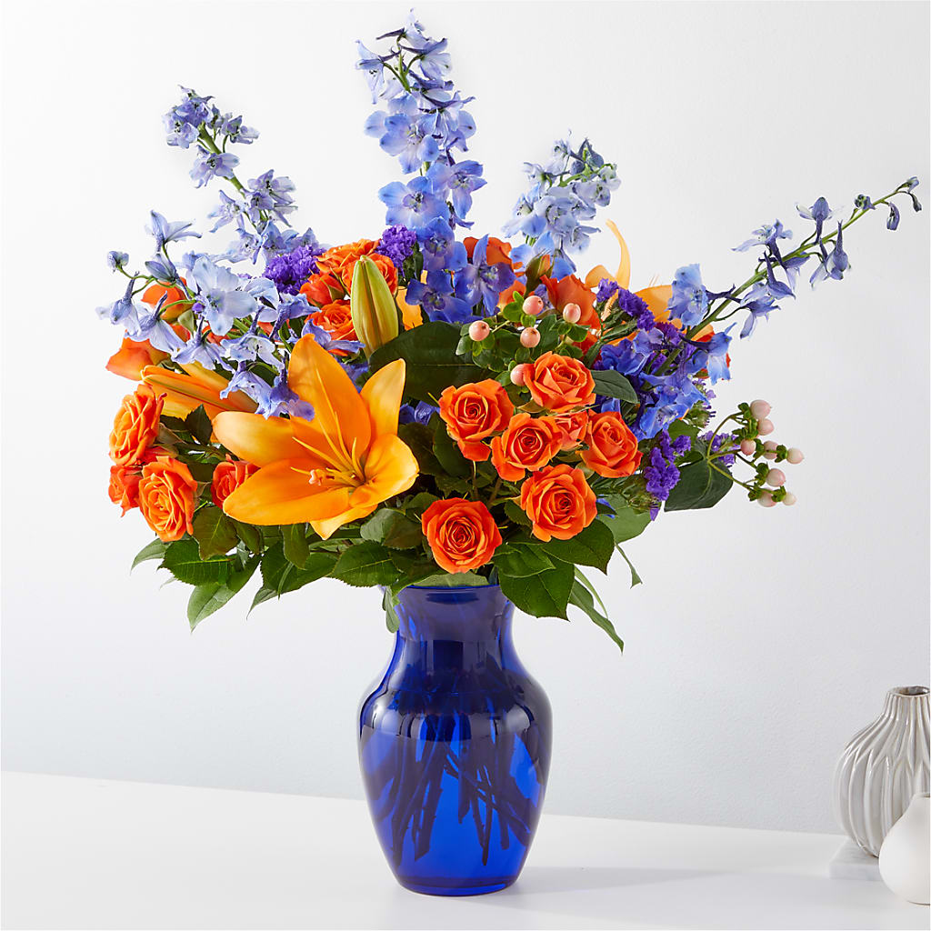 Radiant Citrus Bouquet – Everbloom Flowers Llc, Aurora OH
