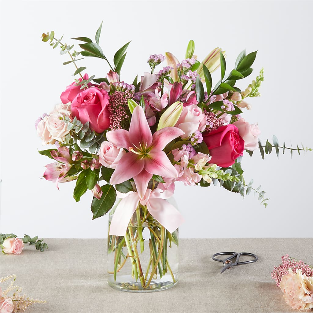 Pink Ribbon - A Florist Original – Everbloom Flowers Llc, Aurora OH