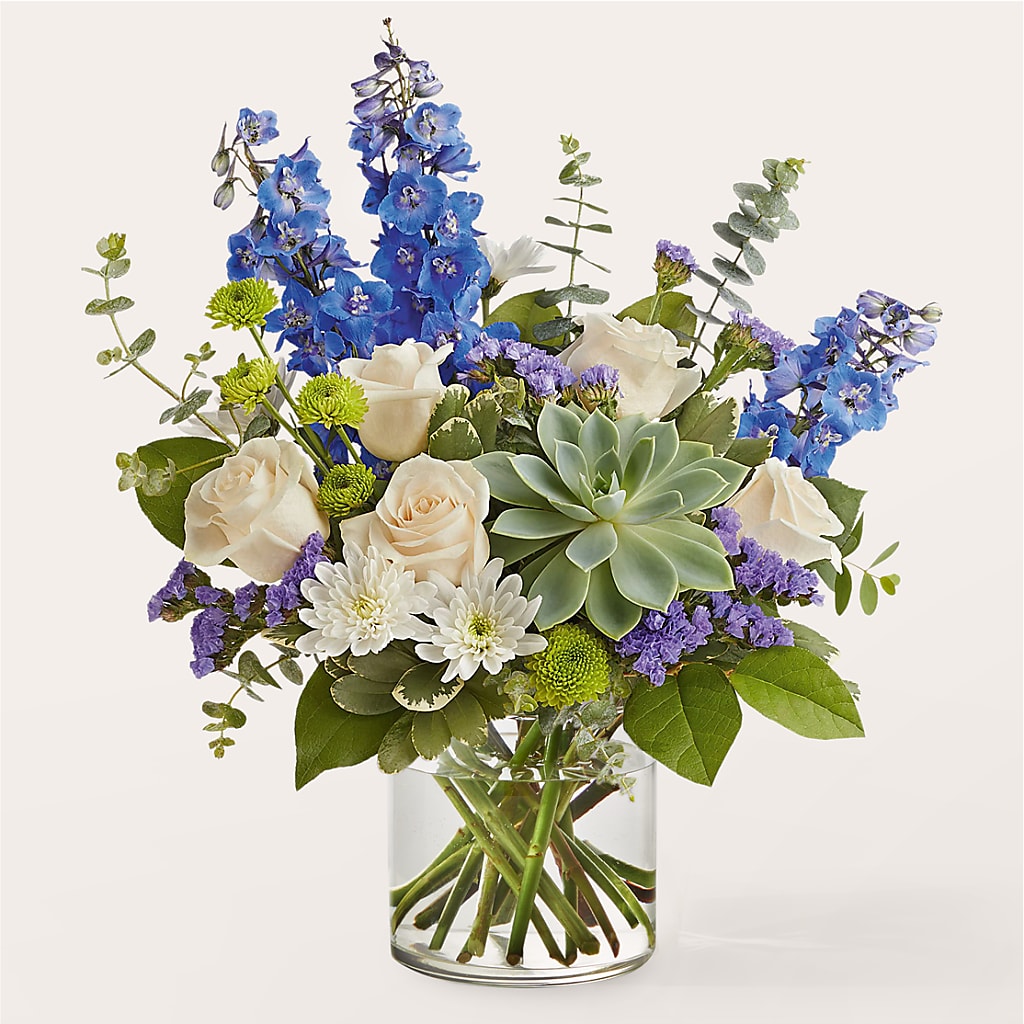 Cerulean Waves Bouquet – Everbloom Flowers Llc, Aurora OH