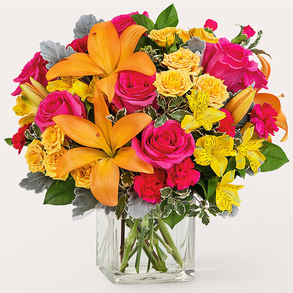 To the Tropics Bouquet – Everbloom Flowers Llc, Aurora OH