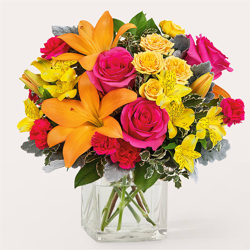 To the Tropics Bouquet – Everbloom Flowers Llc, Aurora OH