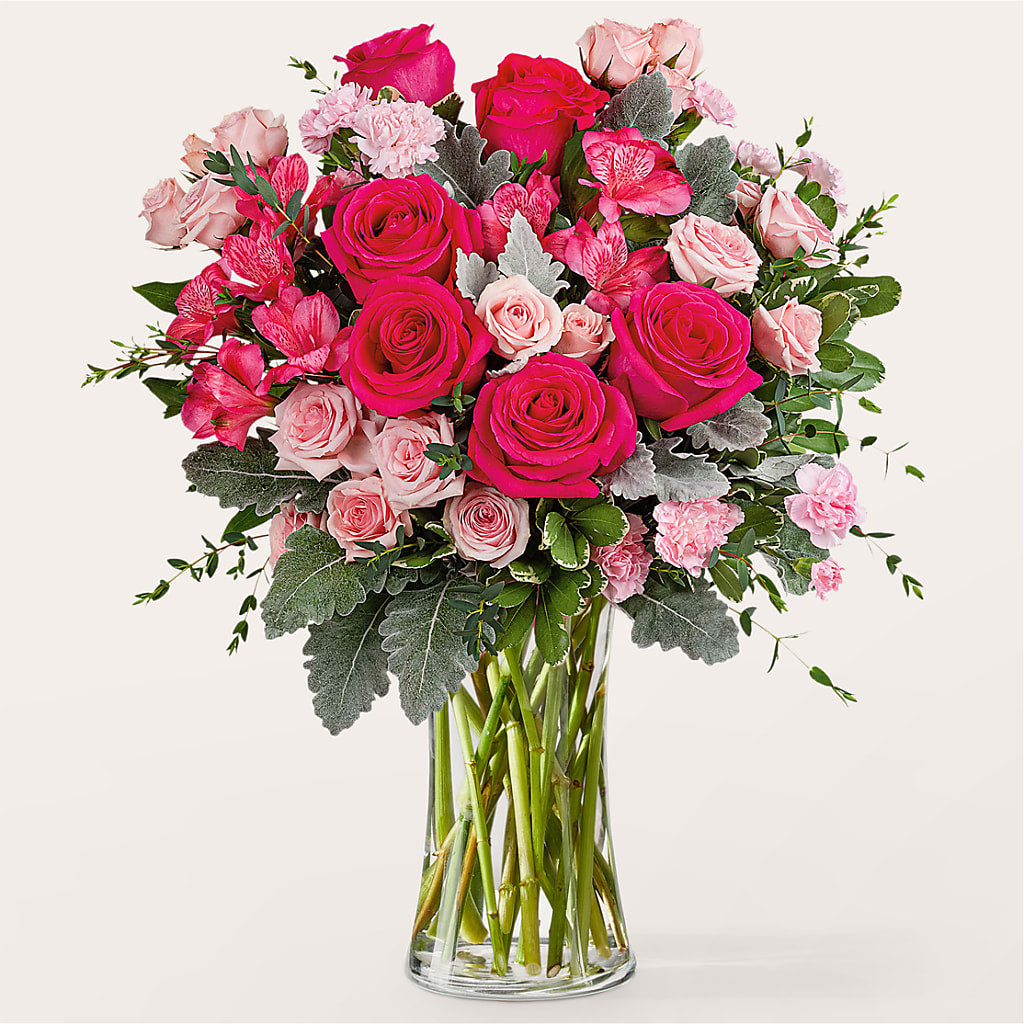 Tickled Pink Bouquet – Everbloom Flowers Llc, Aurora OH
