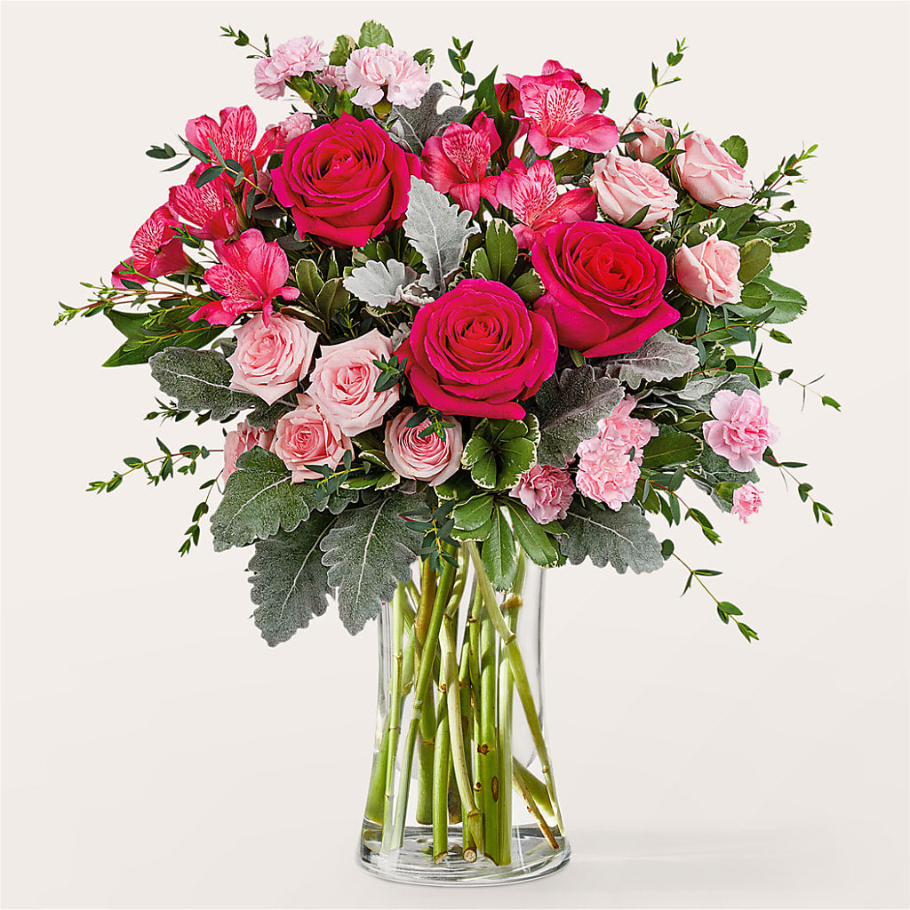 Tickled Pink Bouquet – Everbloom Flowers Llc, Aurora OH