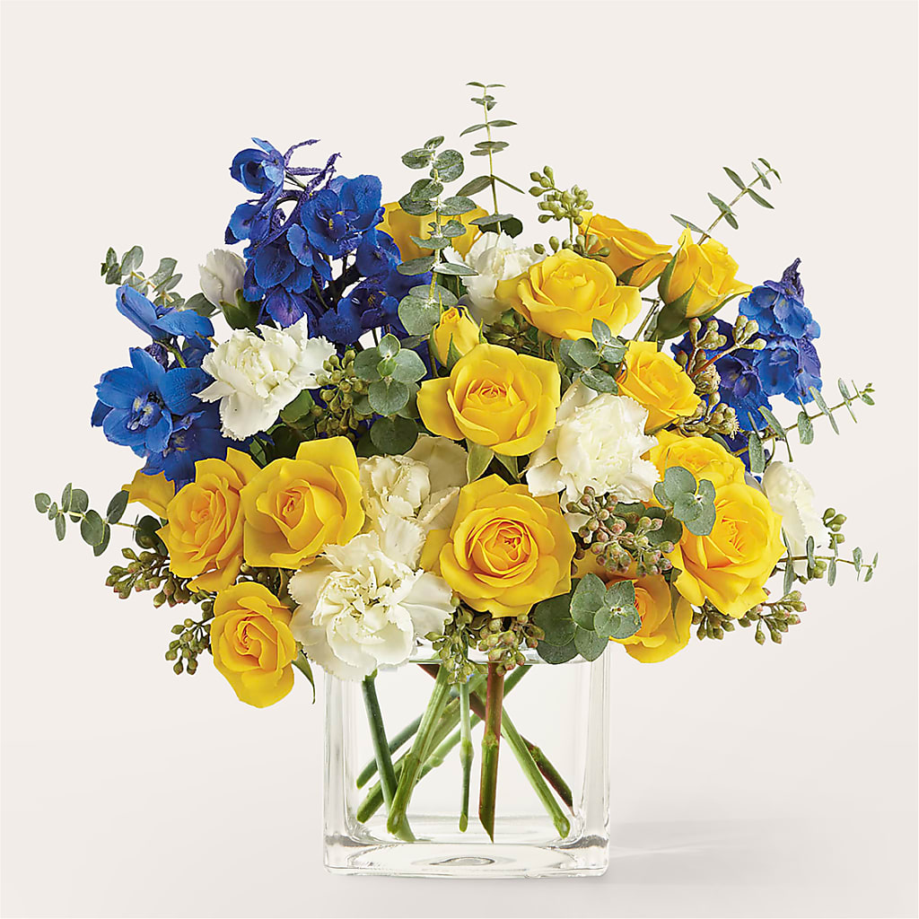Sparkling Citrine Bouquet – Everbloom Flowers Llc, Aurora OH