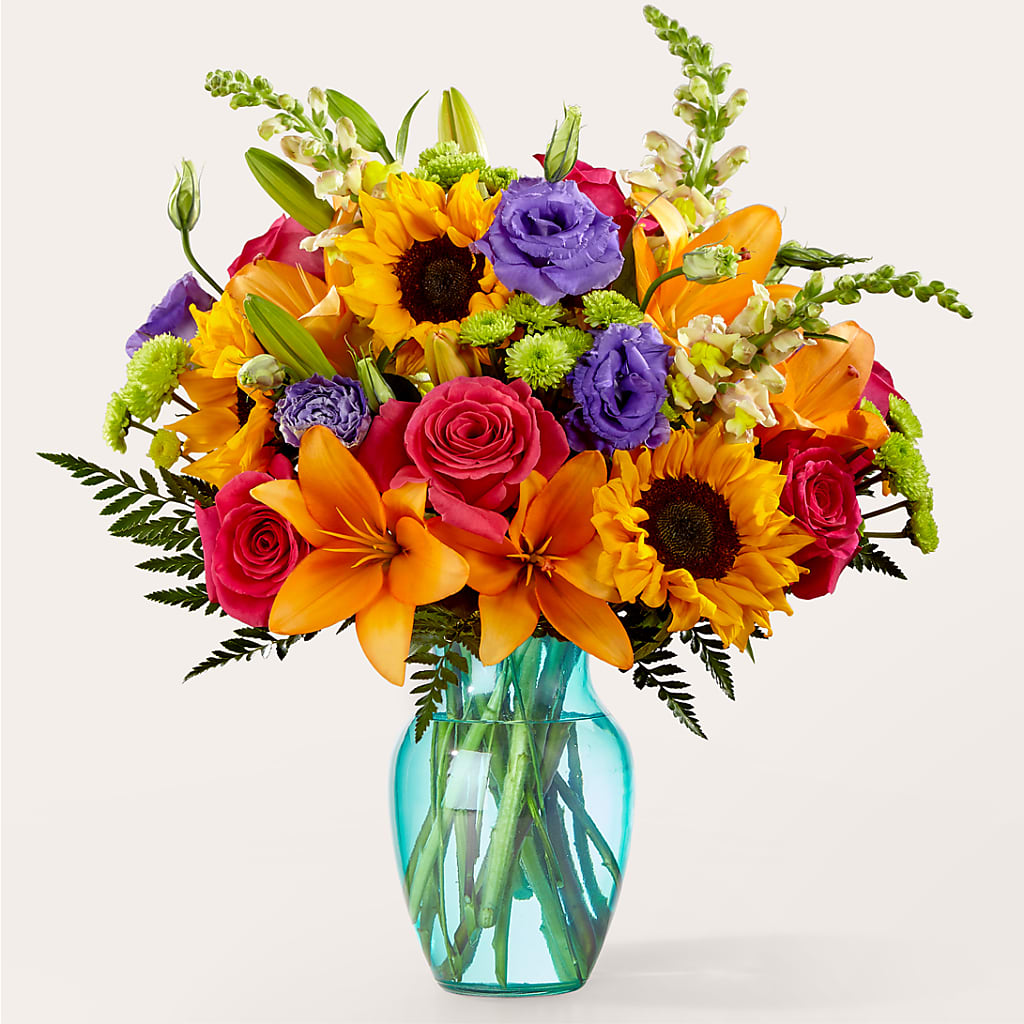 Double Rainbow Bouquet – Everbloom Flowers Llc, Aurora OH