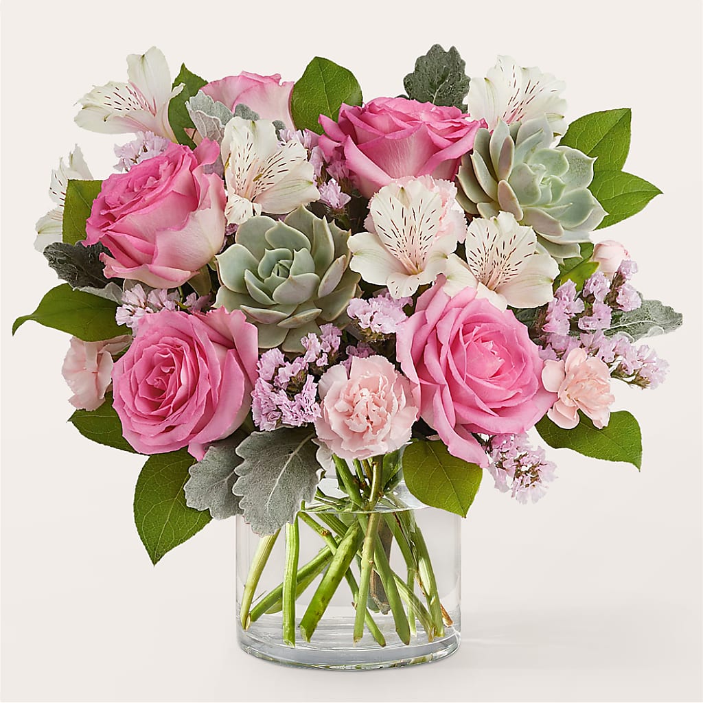 Dusty Rose Bouquet – Everbloom Flowers Llc, Aurora OH