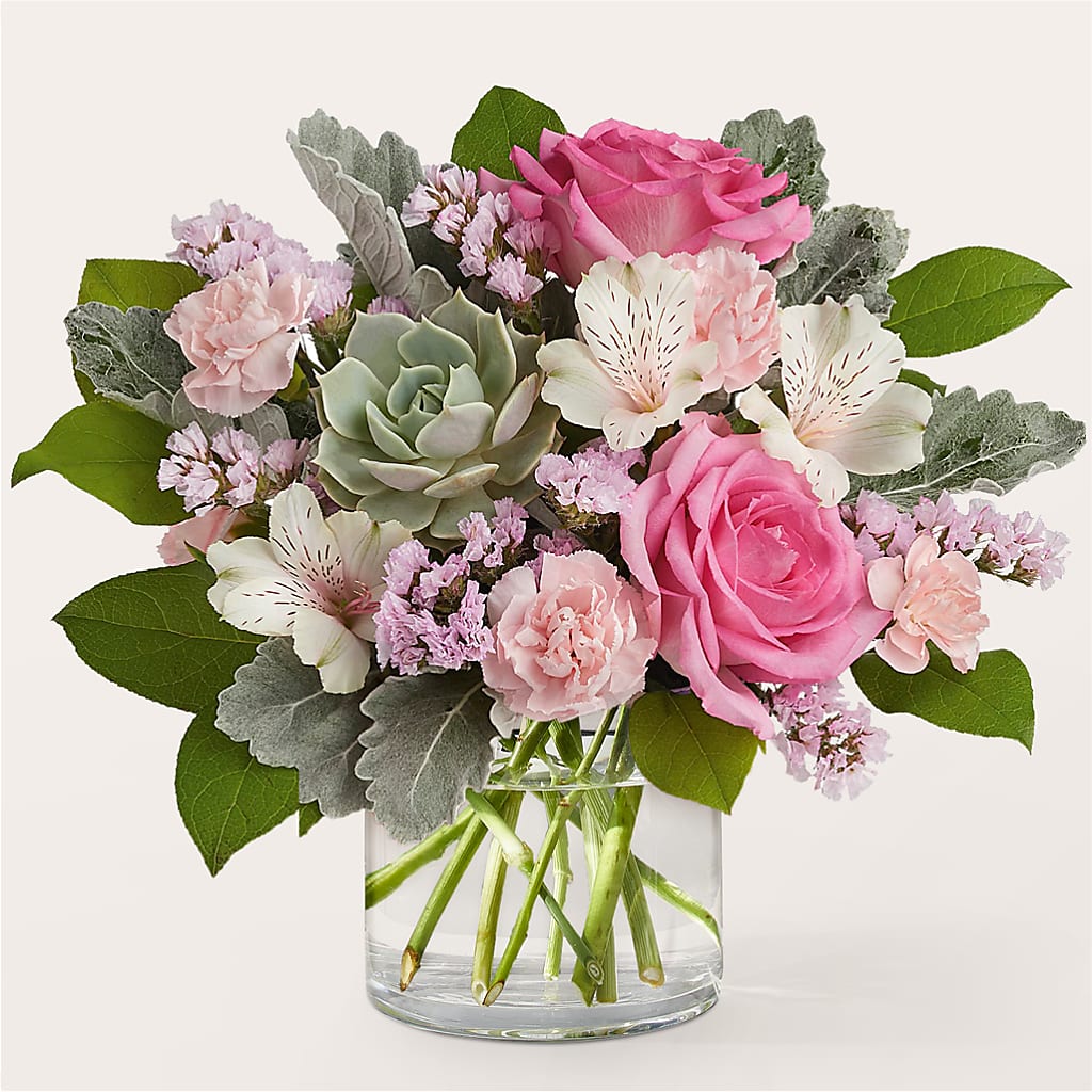 Dusty Rose Bouquet – Everbloom Flowers Llc, Aurora OH