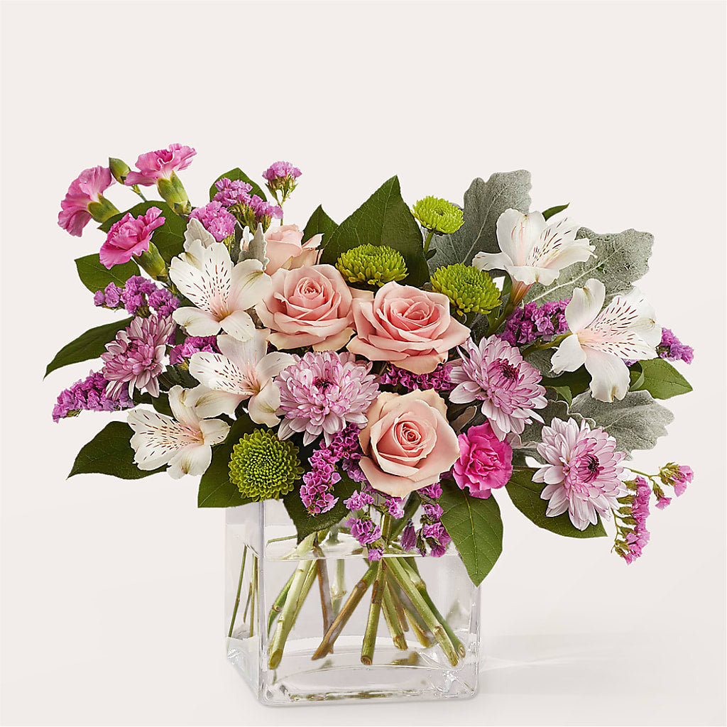 Pink Suede Bouquet – Everbloom Flowers Llc, Aurora OH