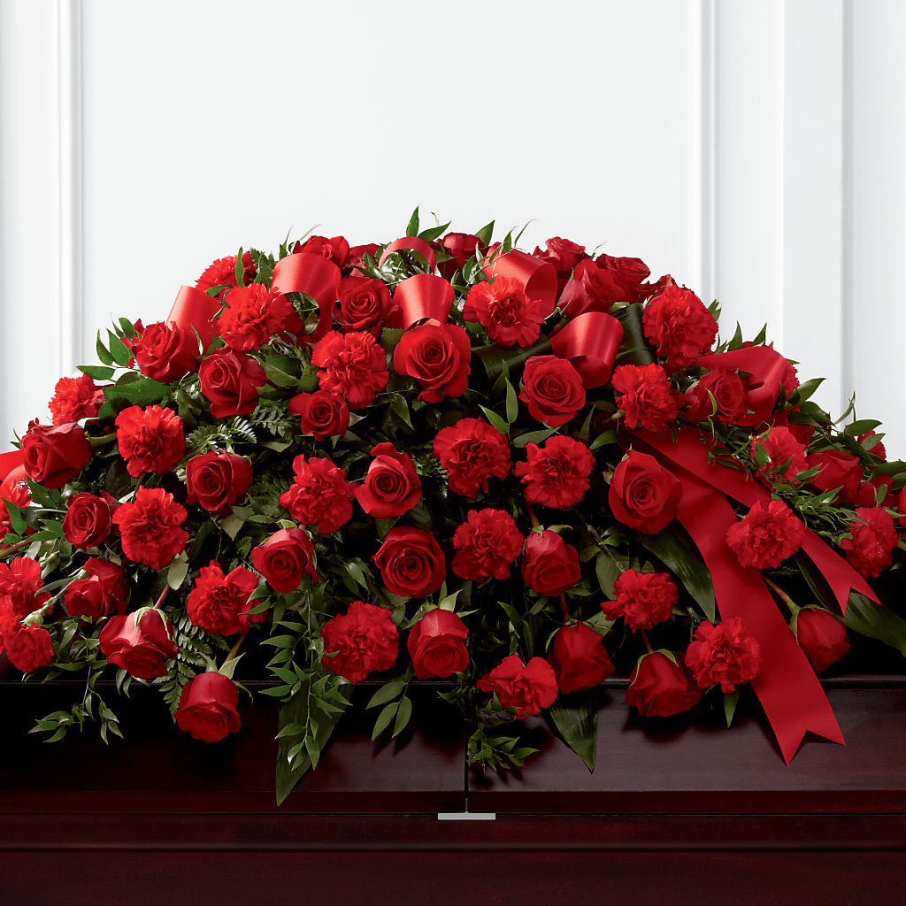 Tribute of Life Casket Spray – Everbloom Flowers Llc, Aurora OH