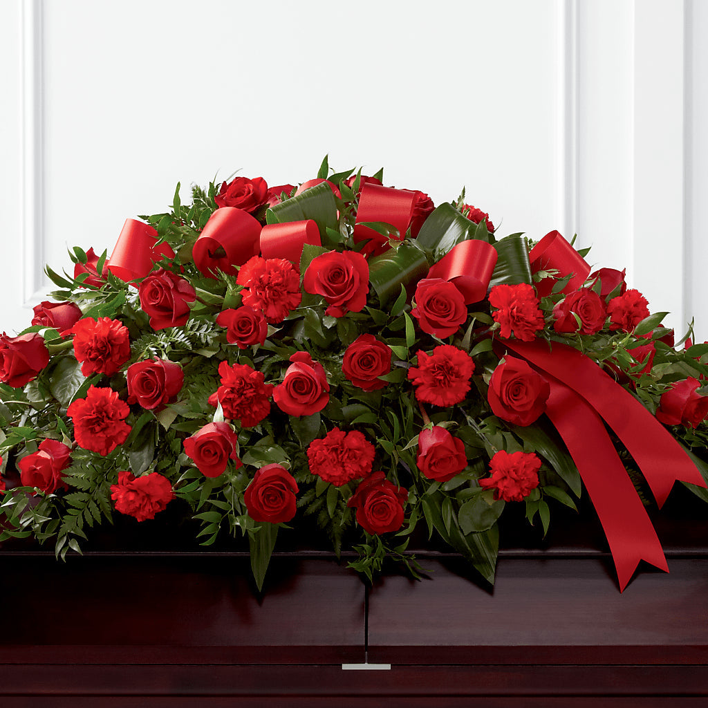 Tribute of Life Casket Spray – Everbloom Flowers Llc, Aurora OH