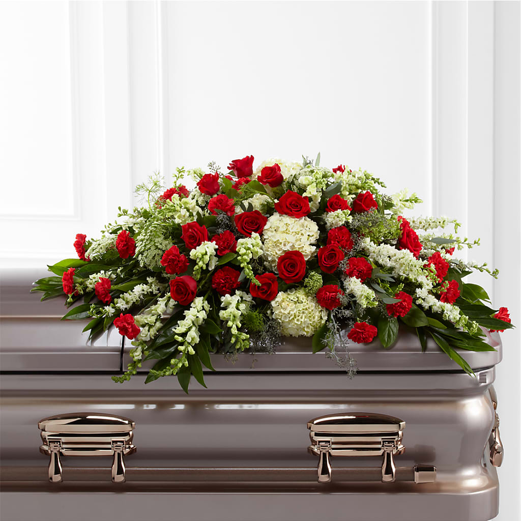 Sincerity Casket Spray – Everbloom Flowers Llc, Aurora OH