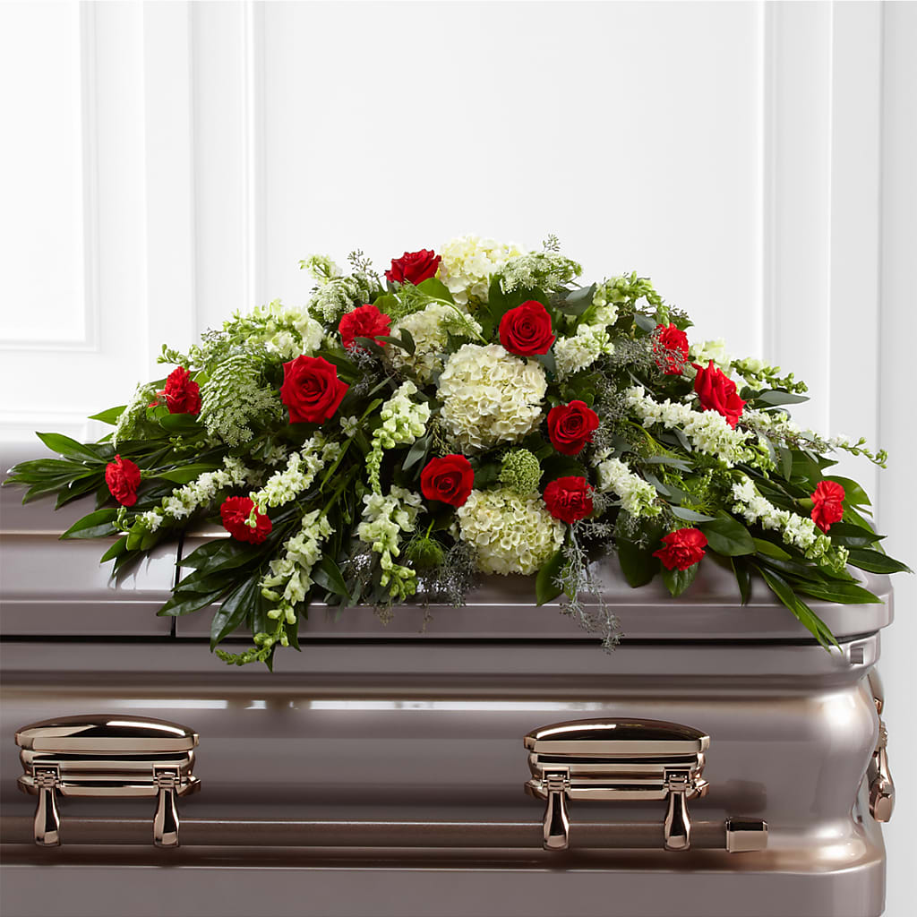 Sincerity Casket Spray – Everbloom Flowers Llc, Aurora OH
