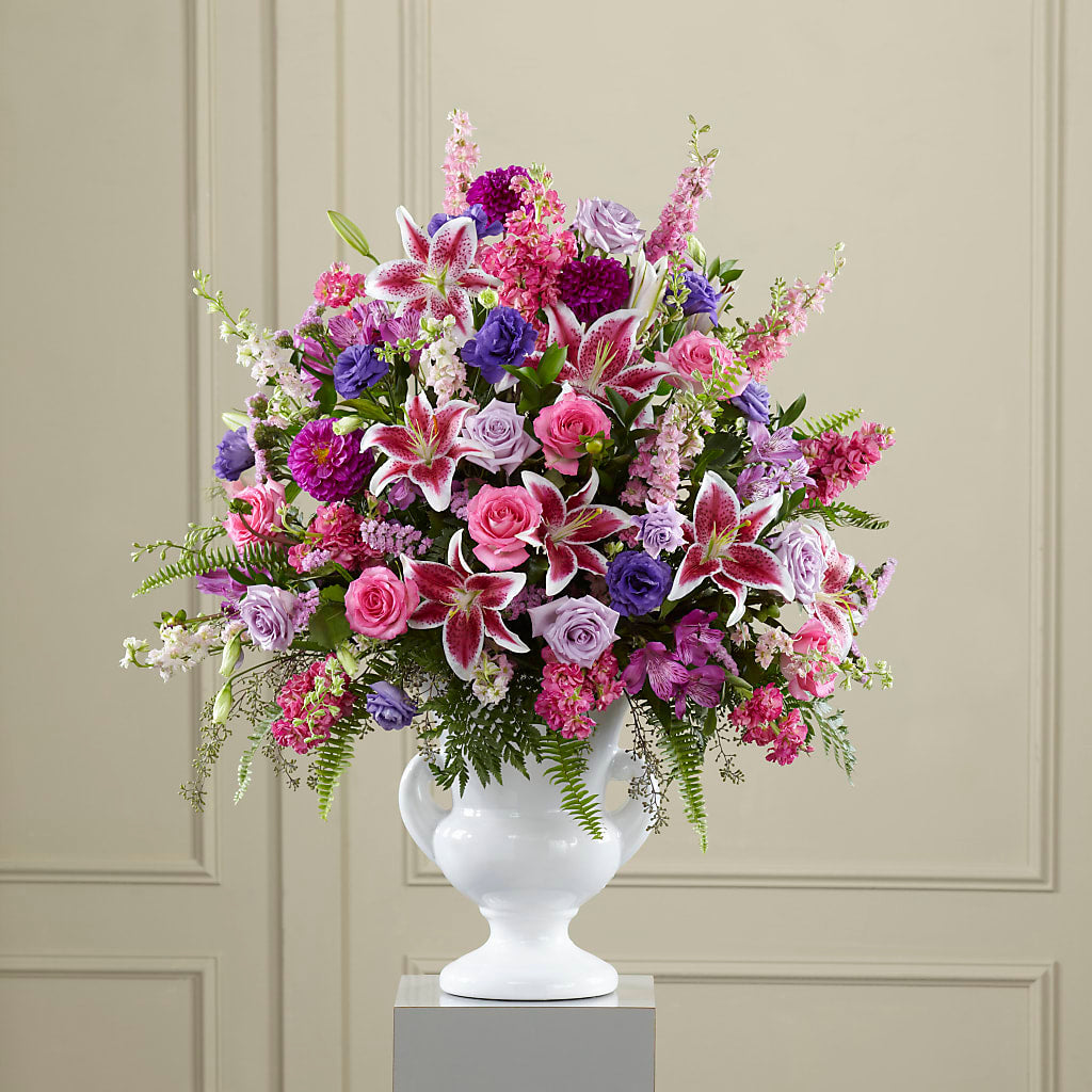 Peaceful Tribute Arrangement – Everbloom Flowers Llc, Aurora OH
