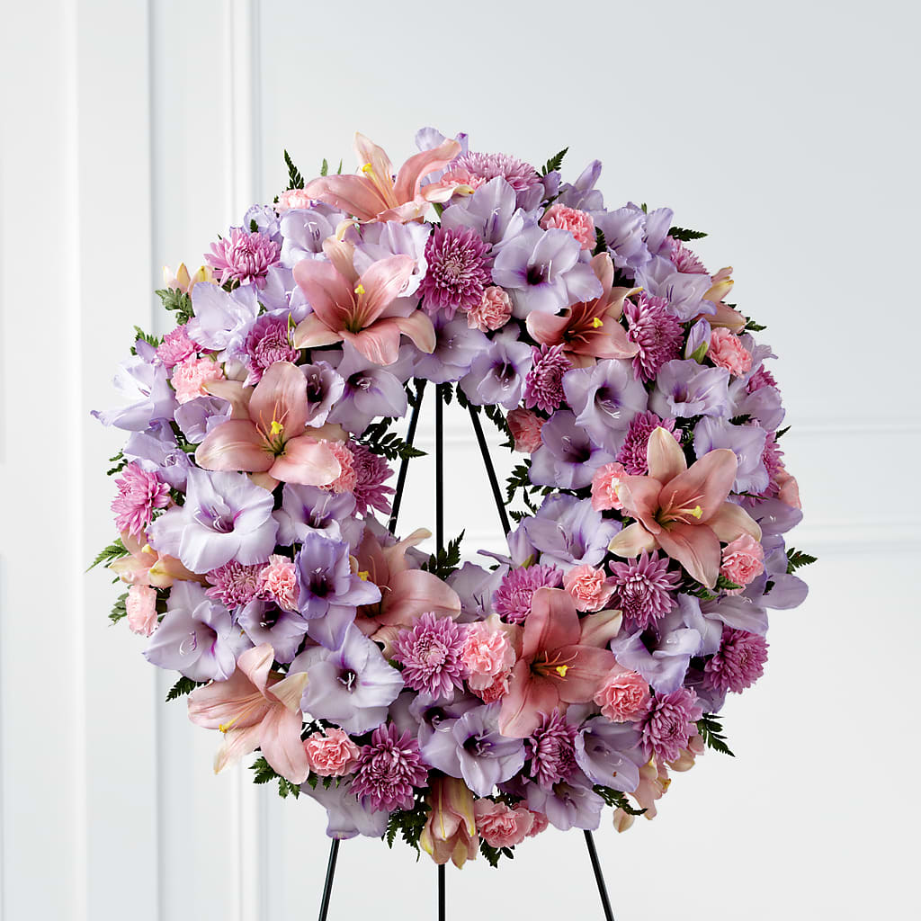 Beloved Friend Wreath – Everbloom Flowers Llc, Aurora OH
