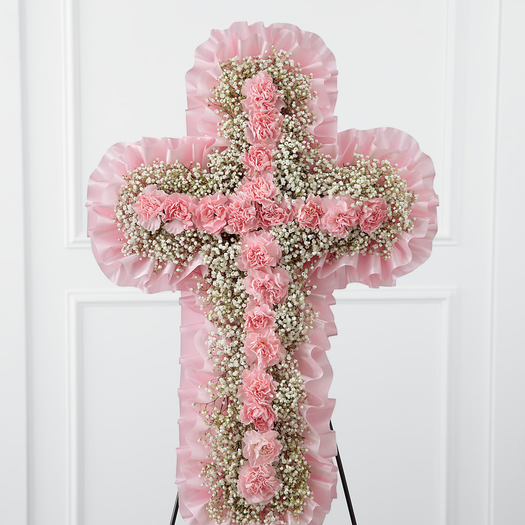 Angel's Cross Easel – Everbloom Flowers Llc, Aurora OH