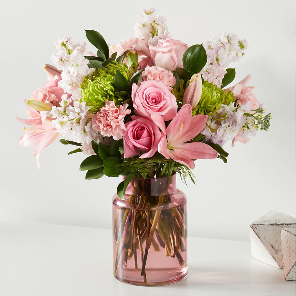 Pretty in Pink Bouquet – Everbloom Flowers Llc, Aurora OH