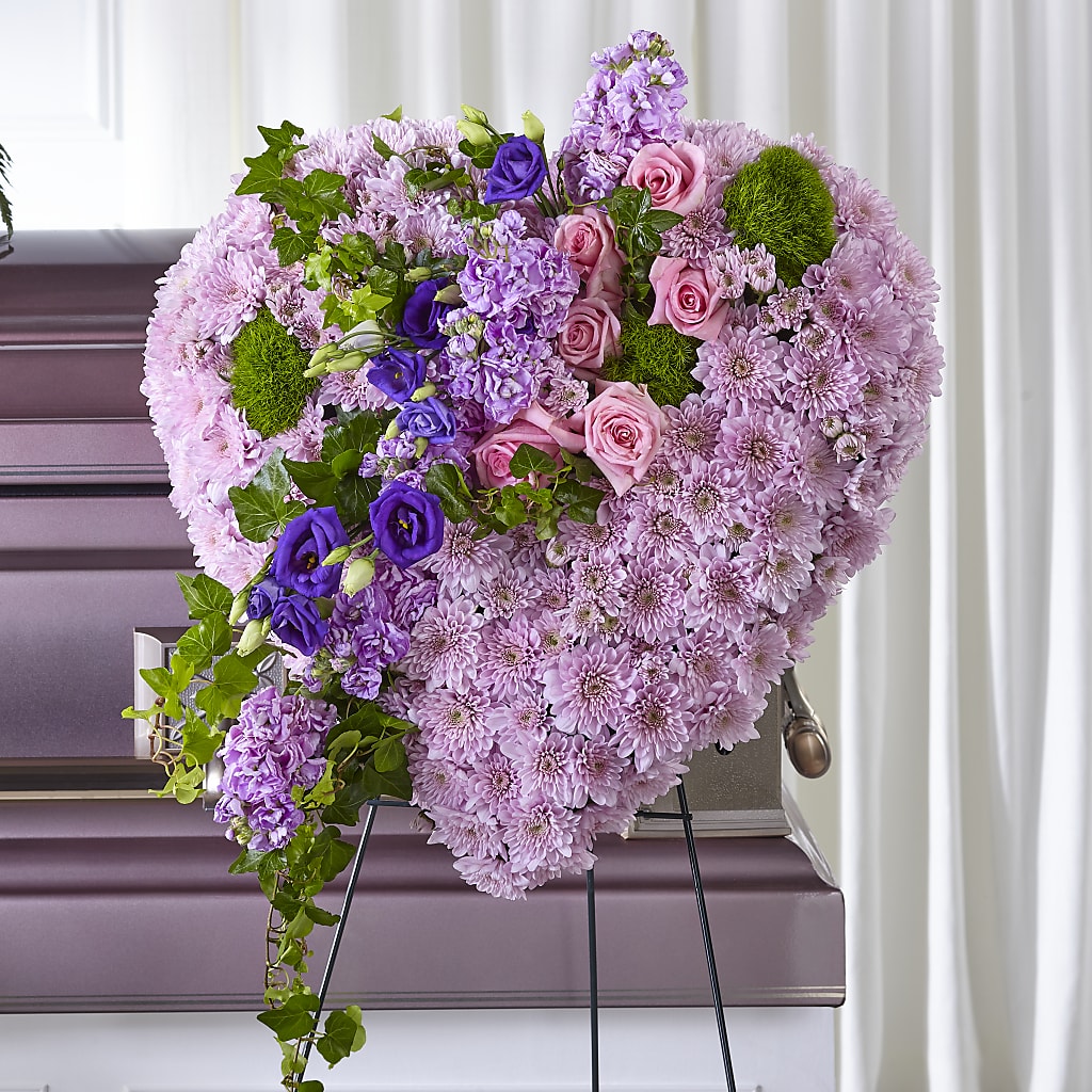 Treasured Love Standing Heart – Everbloom Flowers Llc, Aurora OH