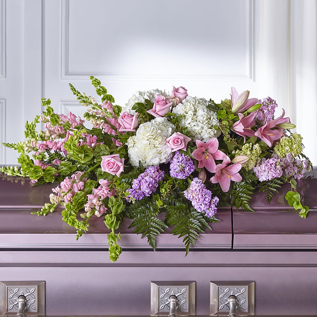 Life's Gratitude Casket Spray – Everbloom Flowers Llc, Aurora OH