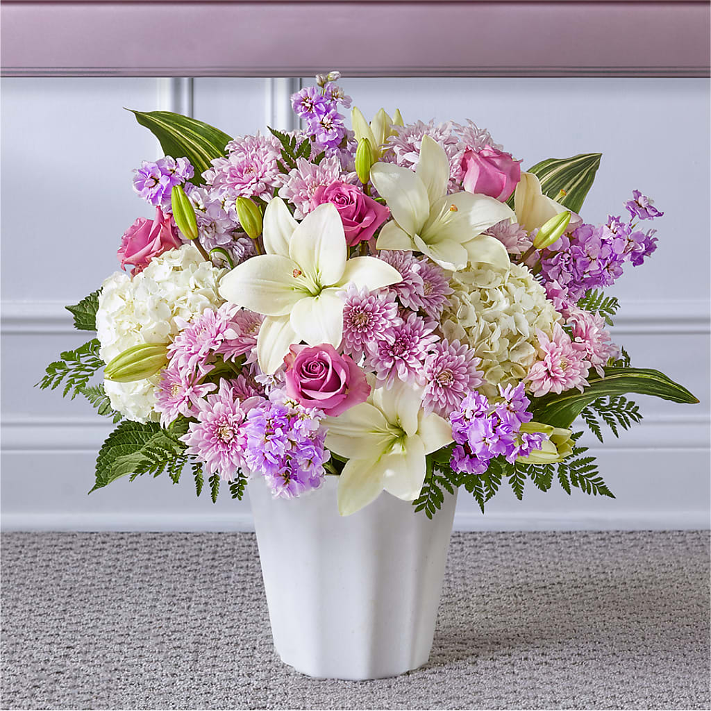Heaven Sent Floor Basket – Everbloom Flowers Llc, Aurora OH