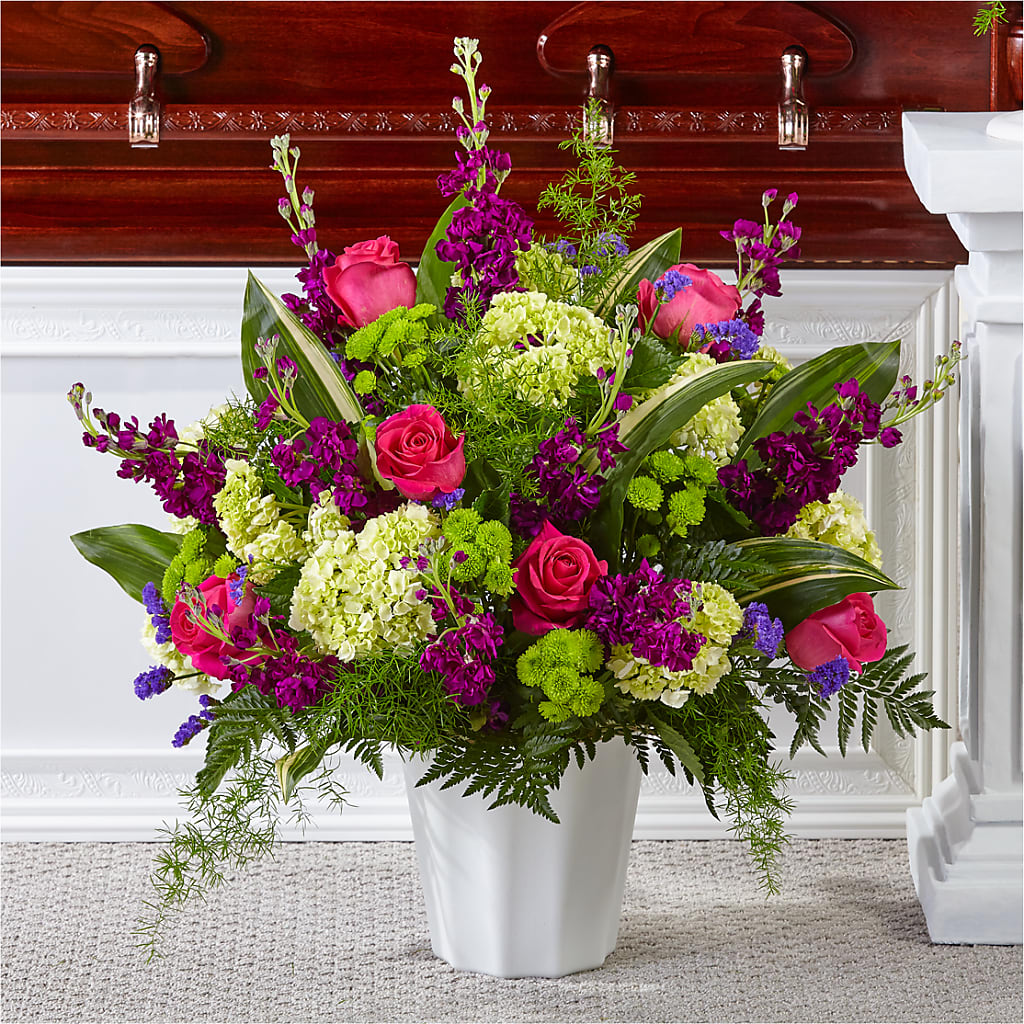 Beautiful Horizons Floor Basket – Everbloom Flowers Llc, Aurora OH