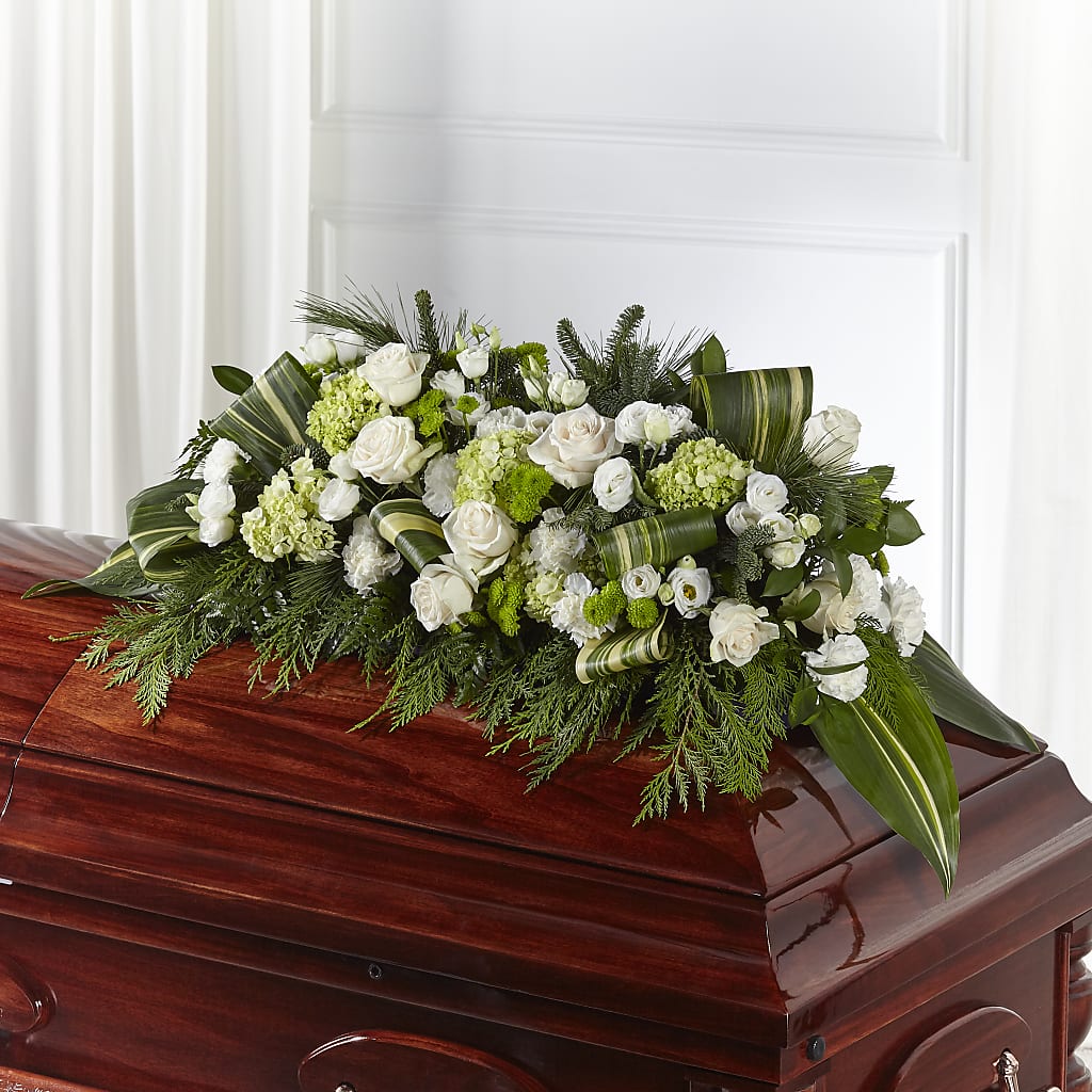 Hopeful Gesture Casket Spray – Everbloom Flowers Llc, Aurora OH