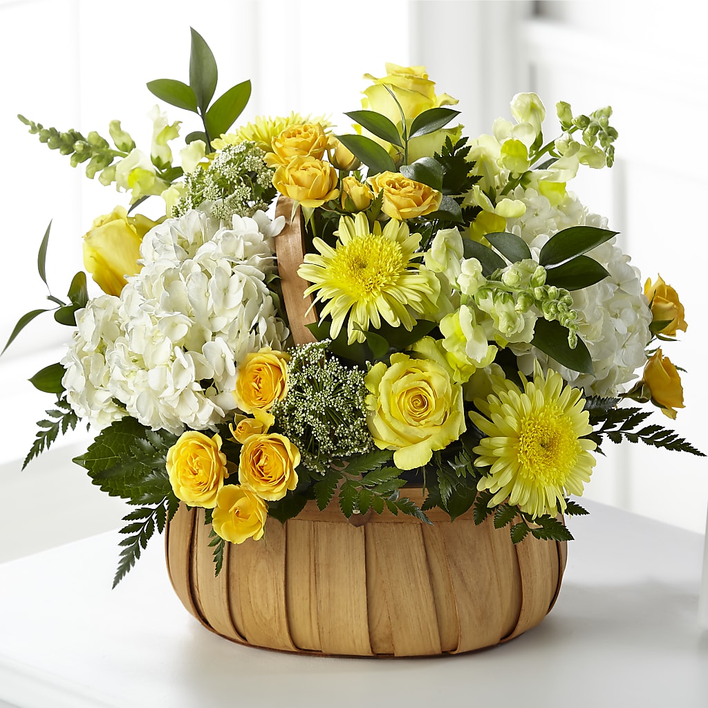 Rustic Remembrance Basket – Everbloom Flowers Llc, Aurora OH