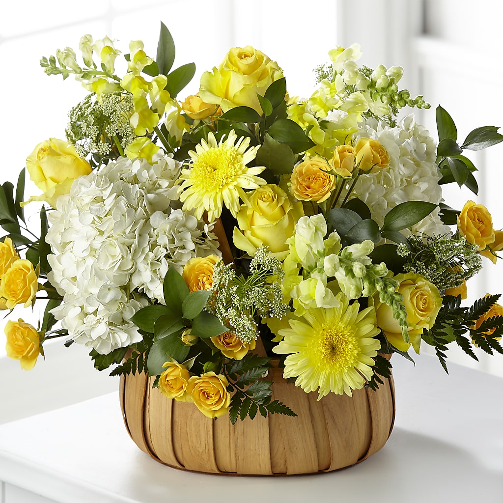 Rustic Remembrance Basket – Everbloom Flowers Llc, Aurora OH