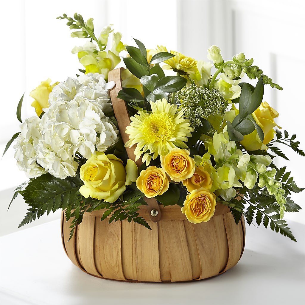 Rustic Remembrance Basket – Everbloom Flowers Llc, Aurora OH