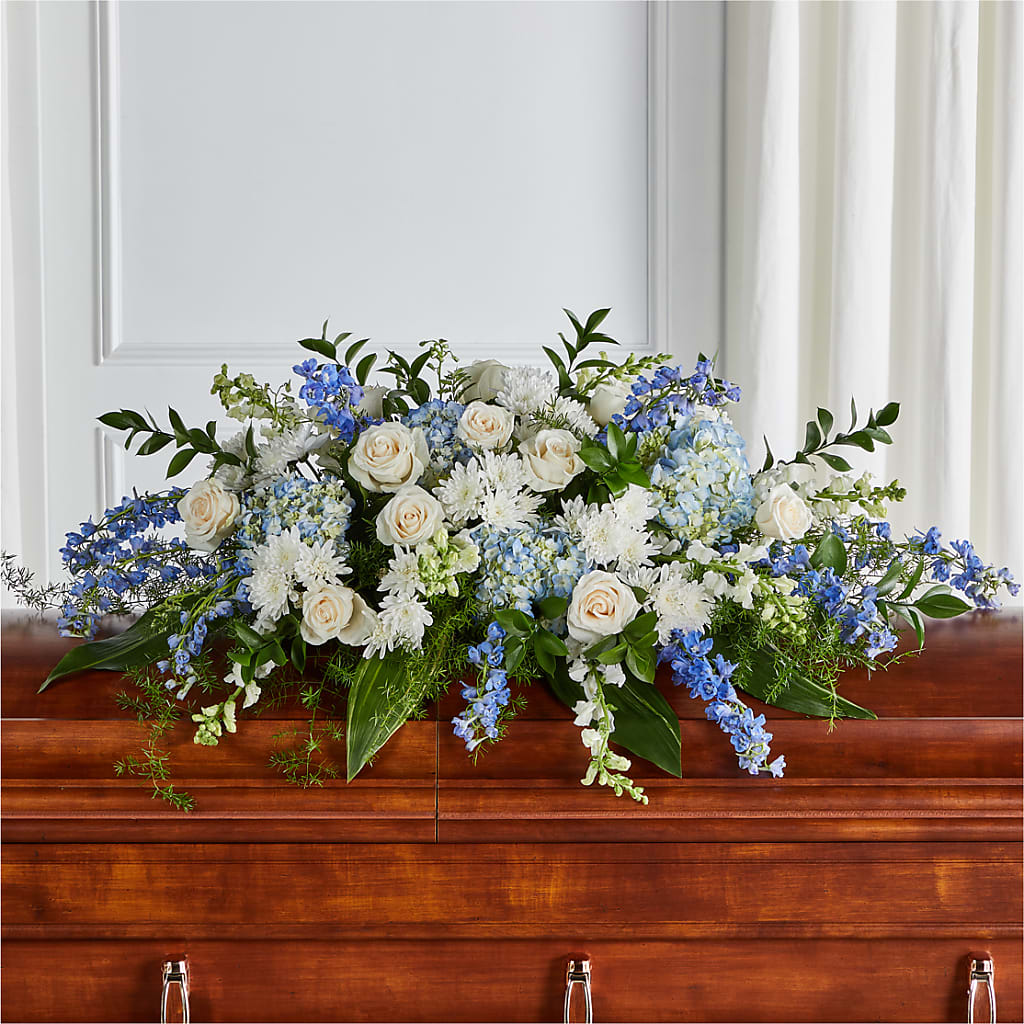 Timeless Essence Casket Spray – Everbloom Flowers Llc, Aurora OH