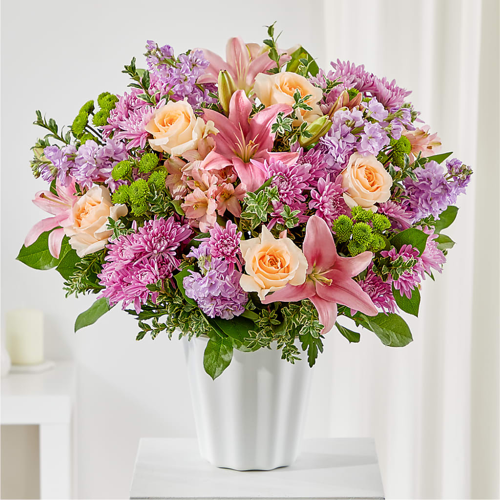 Supportive Embrace Tabletop Basket – Everbloom Flowers Llc, Aurora OH