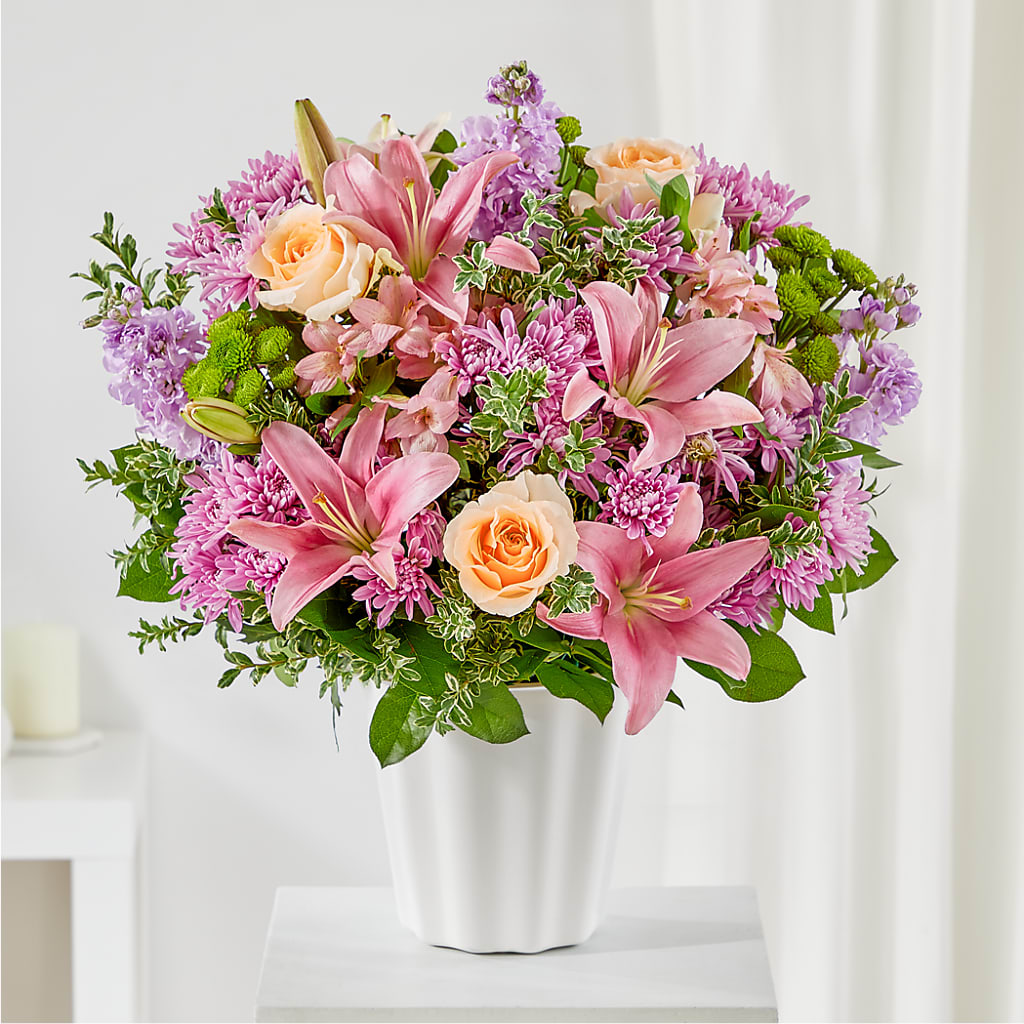 Supportive Embrace Tabletop Basket – Everbloom Flowers Llc, Aurora OH