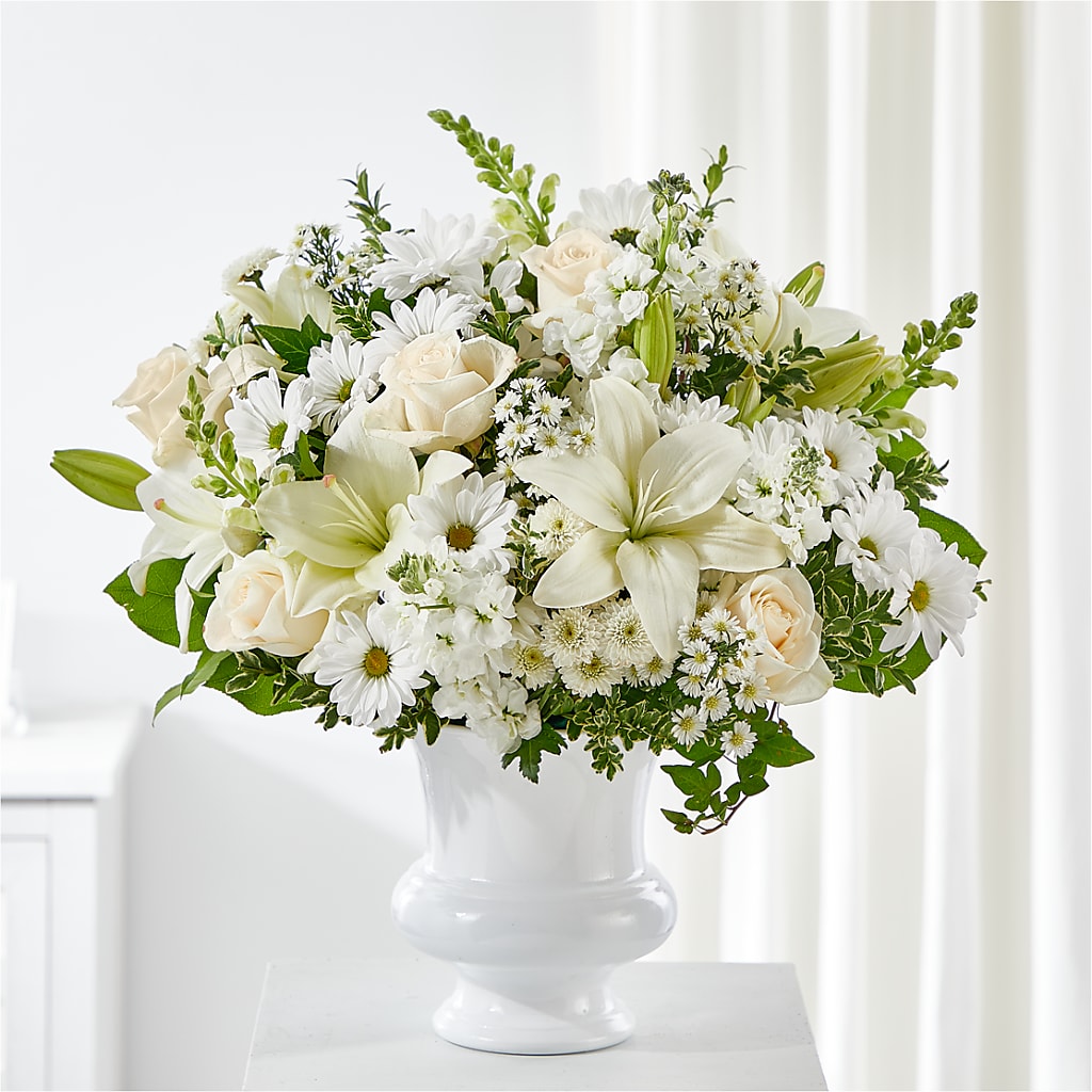 Uplifting Urn Arrangement – Everbloom Flowers Llc, Aurora OH