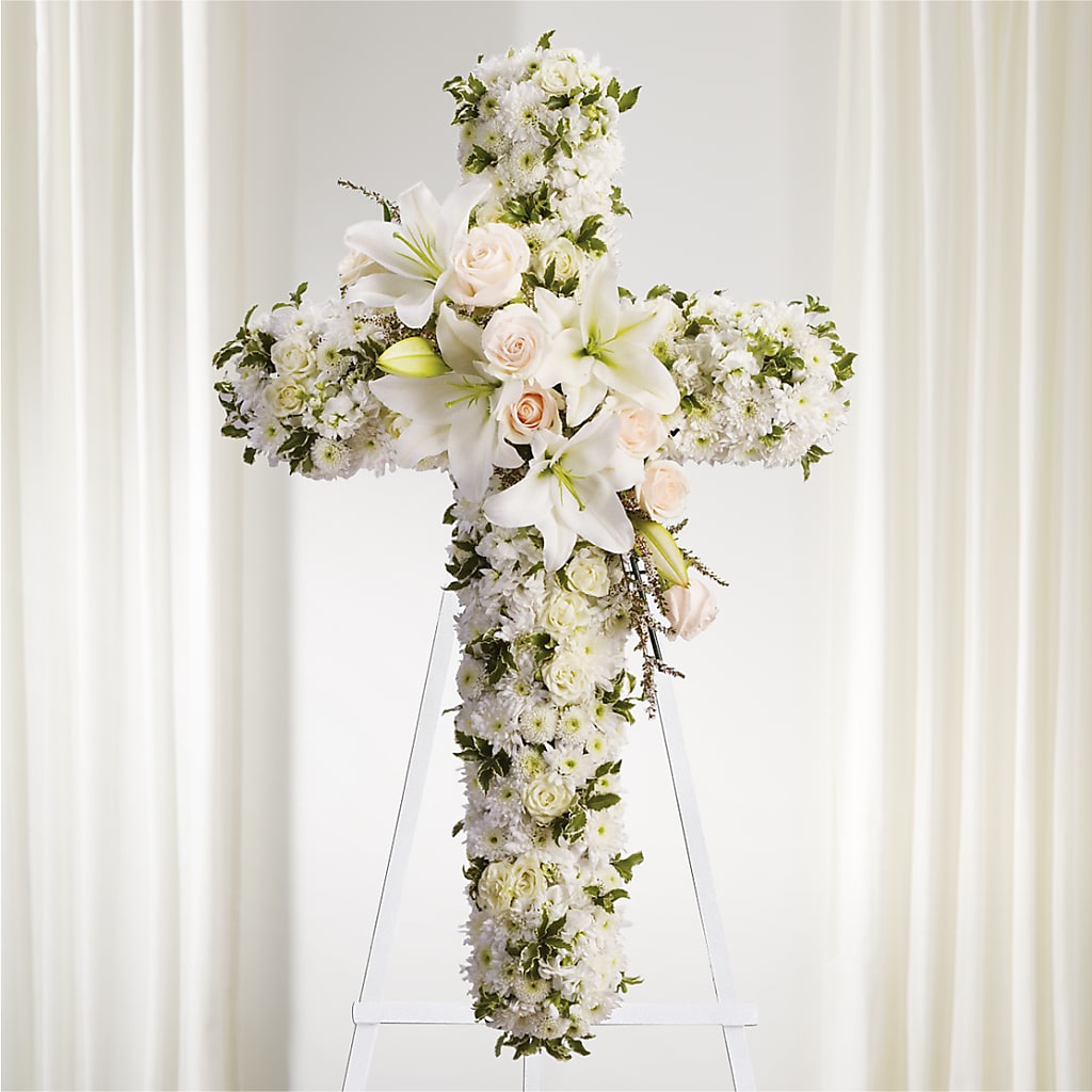 Spiritual Guidance Standing Spray – Everbloom Flowers Llc, Aurora OH