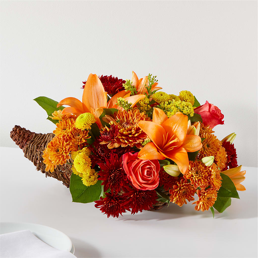 Bouquet of Blessings Cornucopia – Everbloom Flowers Llc, Aurora OH