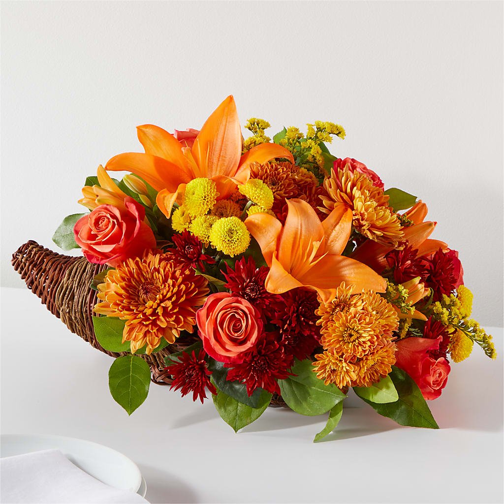 Bouquet of Blessings Cornucopia – Everbloom Flowers Llc, Aurora OH
