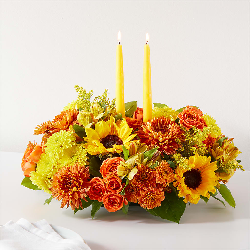 Autumn Harmony Centerpiece – Everbloom Flowers Llc, Aurora OH
