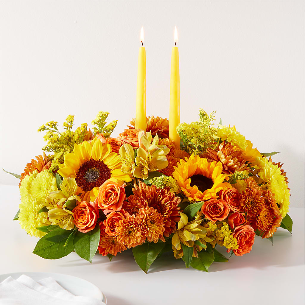 Autumn Harmony Centerpiece – Everbloom Flowers Llc, Aurora OH