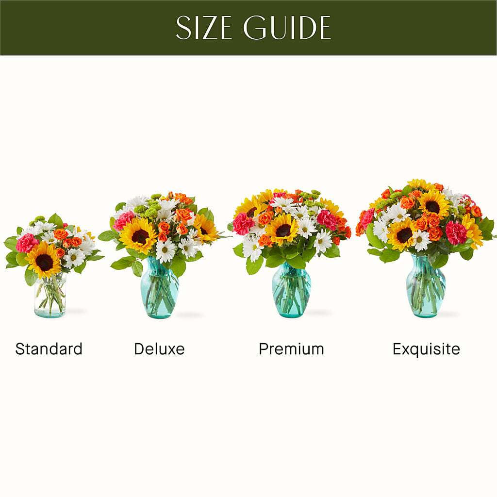 Sun-drenched Blooms Bouquet – Everbloom Flowers Llc, Aurora OH