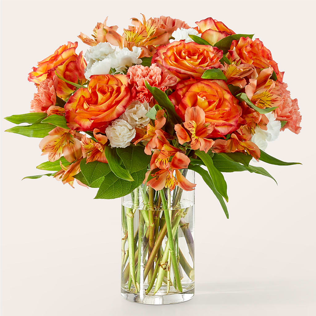 Apricot Glow Bouquet – Everbloom Flowers Llc, Aurora OH