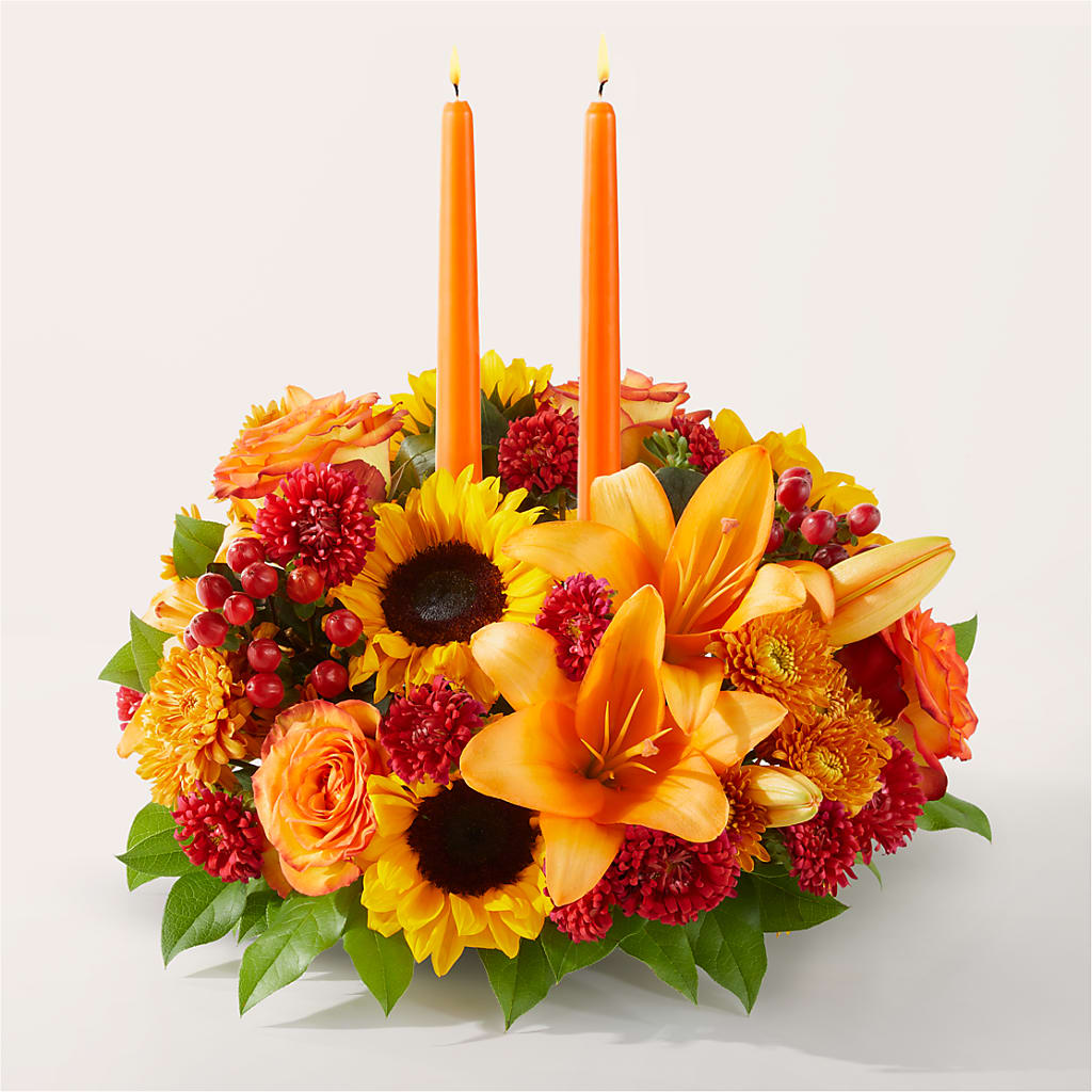 Grateful Centerpiece – Everbloom Flowers Llc, Aurora OH