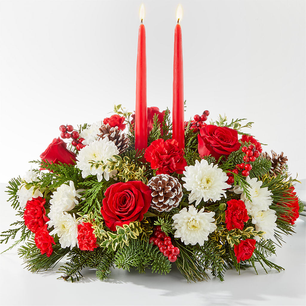 Holiday Soiree Centerpiece – Everbloom Flowers Llc, Aurora OH