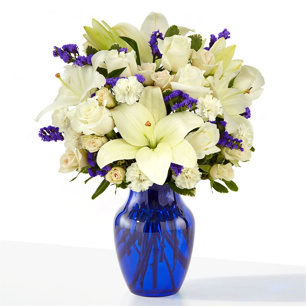 Sapphire Rush Bouquet – Everbloom Flowers Llc, Aurora OH