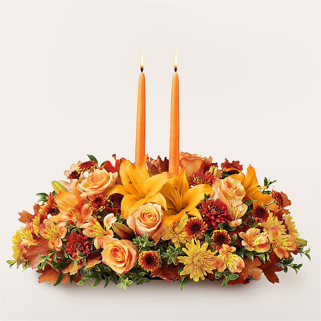 Traditions Centerpiece – Everbloom Flowers Llc, Aurora OH