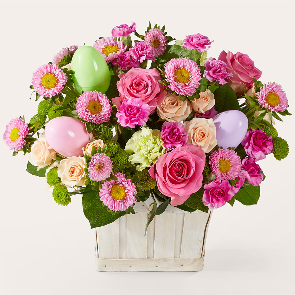 Get Eggcited Basket – Everbloom Flowers Llc, Aurora OH