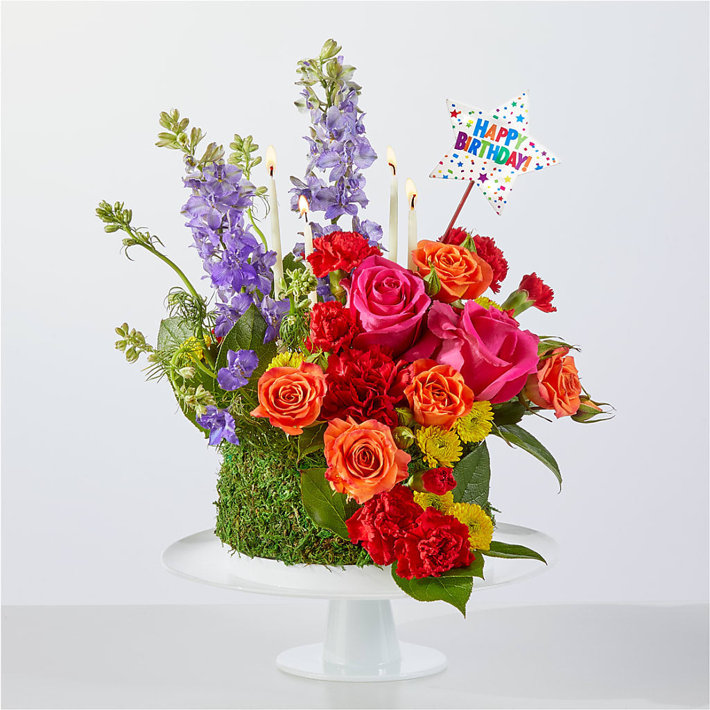 Best Year Yet Floral Cake – Everbloom Flowers Llc, Aurora OH