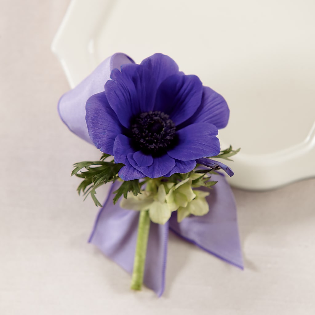Purple Passion Boutonniere – Everbloom Flowers Llc, Aurora OH
